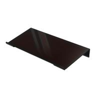 Soporte inclinado ergonómico de 17 pulgadas - Elevador de teclado acrílico | Bandeja transparente para teclado antideslizante, soporte de teclado de PC para jugadores, estudiantes, programadores