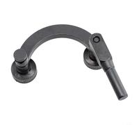 Soporte indicador de esfera digital con varilla de extensión de 8 mm para centrado de máquina herramienta CNC, soporte combinado semicircular, S ennegrecido