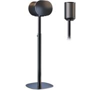 Soporte Individual para Altavoz Sonos Era 100 SL, Era 100 & 300 - Soporte de Suelo Ajustable 74-99 cm, Base Dual-Mount, Gestión de Cables, Máx. 5 kg, Negro