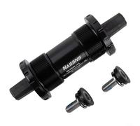 Soporte inferior de bicicleta con rodamiento sellado con eje de agujero cuadrado BB68 103/107/113/118/127 mm para una rotación estable y uso duradero en múltiples tipos de bicicletas (68 x 127 mm)