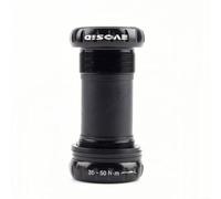 Soporte inferior de bicicleta de aleación de aluminio para BSA 68-73 mm, copa BB roscada en inglés para eje SRAM 24 mm, Shimano, FSA, Raceface, negro