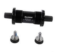 Soporte inferior de bicicleta, eje cónico cuadrado de rodamiento sellado, acero cromado y aleación de aluminio, para carcasa de 68 mm (103/107/113/118/127 mm) (68 x 113 mm)