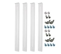 Soporte inferior de cajón, soporte de cajón resistente de liberación rápida, reemplazo de hardware reforzado, soporte duradero | Madera contrachapada MDF para reparación de muebles de cocina, aparador