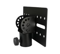 Soporte inferior de metal, soporte inferior, tapas superiores, placa de montaje de bocina