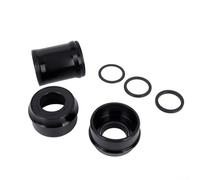 Soporte inferior hueco PF30 de 68/73 mm con núcleo de eje de manivela de 24 mm de diámetro interior, aleación de aluminio CNC, rodamientos sellados de acero inoxidable