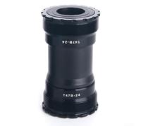 Soporte inferior roscado para bicicleta modelo T4724, 86 5 mm de longitud, con porcelana o rodamientos sellados para aplicaciones de marco T47 (porcelana tipo B)