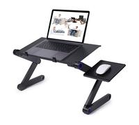 Soporte inteligente ajustable para ordenadores portátiles de 17 pulgadas, negro.