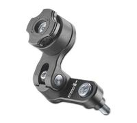 Interphone - Système Modulaire QUIKLOX - Soporte Teléfono para Motocicleta - Conexión Quiklox para elevadores de Motocicleta (Abrazadera para Manillar) - Ajustable - Conexión de liberación rápida