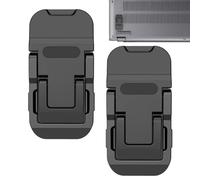 Soporte invisible para ordenador portátil, altura compacta, elevador de calor, base de disipación de calor plegable, soporte para ordenador portátil, mini soporte ajustable para ordenador portátil