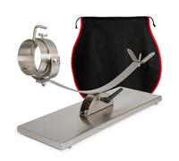 Soporte Jamonero Basculante Profesional con Cabezal Giratorio en Acero Inoxidable (3C Acero)