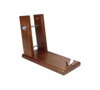 soporte jamonero con husillo - estructura robusta que facilita el corte, ajustable a distintos tamaños de jamón, fabricado en madera de calidad. #