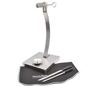 Soporte JAMONERO Vertical Inoxidable jamonero vertial 50CM + Set Corte Cuchillo + CHAIRA + Cubre Jamon Negro LepantoHouse