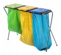 Soporte KADAX para separación de residuos, soporte estable para bolsas de...
