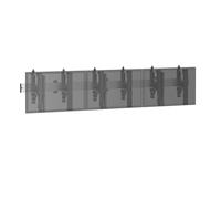 Soporte Kimex 031-3301K1 para 3 pantallas 45-50″ VESA Push-Pull 210kg Gris/Negro