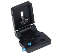 Soporte L Plegable para Cámara DSLR, Trípode de Conmutación Horizontal y Vertical Tipo Arca Placa de Liberación Rápida con Rosca de 1/4y 3/8 Universal para Trípodes con
