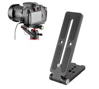 Soporte L Plegable para Cámara, Montaje Vertical para Cámara, Trípode de Conmutación Horizontal, Placa de Liberación Rápida, Trípode para Estabilizador monopié Universal DSLR