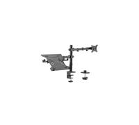 Soporte laptop y monitor 9kg 17...32 negro MA-DA-03