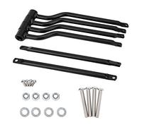 Soporte Lateral de alforja de Motocicleta, Kit de reemplazo de Soporte de Barra de Soporte Lateral Universal de Acero Inoxidable