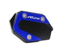 Soporte Lateral De ExtensióN Uso de ajuste for Yamaha YZF-R3 YZFR3 ABS YZF-R25 YZF R3 R25 2015-2020 2019 CNC Patilla de patada Lado del pie Extensión de la almohadilla de soporte de la almohadilla Agr