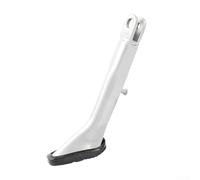 Soporte lateral de motocicleta para bicicleta eléctrica con construcción de metal con revestimiento anti y agujeros preperforados para una fácil instalación (20 cm)