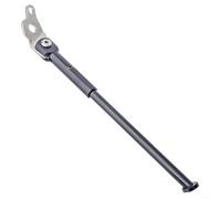 Soporte lateral derecho para bicicletas plegables de 20 pulgadas con palanca de liberación rápida para modelos de bicicleta plegables Dahon 406 de 20 pulgadas con diseño de base antideslizante (negro)