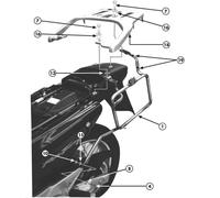 Soporte lateral Givi Monokey / Retro Fit para HONDA XL 650 V TRANSALP 00-07