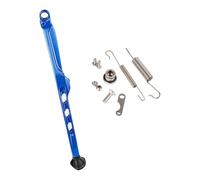 Soporte lateral ligero y resistente para motocicleta para una mayor estabilidad en varios terrenos, excelente soporte lateral para bicicleta de carretera