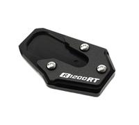 Soporte Lateral Moto Para BMW R1200RT 2014-2018 Para R1250RT R1250 RT 2018-2020 Accesorios Llavero De Motocicleta Soporte Lateral Almohadilla De Extensión Extensión Kickstand Pad(R1200RT Black)