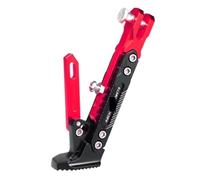 Soporte Lateral Moto Soporte de pie Ajustable Metal CNC para Motocicleta, Soporte Caballete Lateral, Resistente, para estacionamiento Scooter