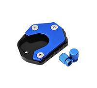 Soporte Lateral Motocicleta Almohadilla Extensión Pie Y Tapa Válvula Neumático Para NM-4 Para Integra 750 Para Integra750 2014 2015(1Set Blue)