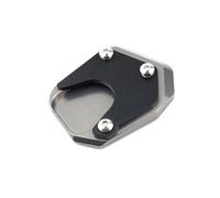 Soporte Lateral Motocicleta Extensión Placa Soporte Tapas De Válvula De Neumático Para NX500 NX 500 2023 2024 2025 2026 NX400(Stand-Grey)