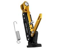 Soporte Lateral Motocicleta para Triumph Legend TT 1999-2001, Pata de Cabra Ajustable de Aluminio con Base Antideslizante,Yellow