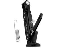 Soporte Lateral Motocicleta para Triumph TT600 2000-2003, Pata de Cabra Ajustable de Aluminio con Base Antideslizante,Black