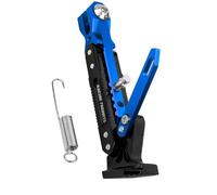 Soporte Lateral Motocicleta para Triumph TT600 2000-2003, Pata de Cabra Ajustable de Aluminio con Base Antideslizante,Blue