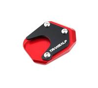 Soporte Lateral Pad para Transalp XLV 600 650 700 XL600V XL650V XL700V Tapa De Válvula Neumático Motocicleta Soporte Lateral Pie Apoyo Ampliar Extensión
