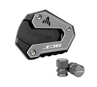 Soporte Lateral Pad para XJ6 XJ6F XJ6N Diversion 2009-2015 CNC Soporte Lateral De Motocicleta Ampliar Placa Extensión Almohadilla Tapa Válvula Neumático