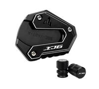 Soporte Lateral Pad para XJ6 XJ6F XJ6N Diversion 2009-2015 CNC Soporte Lateral De Motocicleta Ampliar Placa Extensión Almohadilla Tapa Válvula Neumático