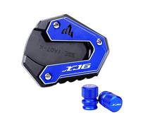 Soporte Lateral Pad para XJ6 XJ6F XJ6N Diversion 2009-2015 CNC Soporte Lateral De Motocicleta Ampliar Placa Extensión Almohadilla Tapa Válvula Neumático