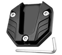 Soporte lateral para moto, caballete lateral para motocicleta, placa de extensión, extensión de cojín para caballetes laterales, accesorios para scooter, caballete lateral para motocicletas