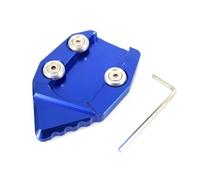 Soporte Lateral para Motocicleta, Extensión De Caballete, Placa Ampliada para Vulcan S VN650 2015 2016 2017 2018 Aumentar la Estabilidad del área de Soporte(BLU)