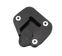 Soporte Lateral para Motocicleta, Placa De, Almohadilla Extensión para Suzuki GSXR1300 GSX1300R para Hayabusa 1300 1999-2023 Aumentar la Estabilidad del área de Soporte(Negro)