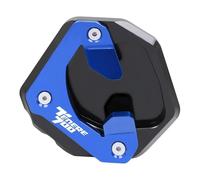 Soporte Lateral para Motocicleta, Placa De Extensión para Ampliar, Almohadilla para Yamaha para Tenere 700 XTZ700 2019-2023(Blue b)