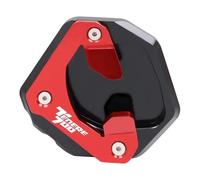 Soporte Lateral para Motocicleta, Placa De Extensión para Ampliar, Almohadilla para Yamaha para Tenere 700 XTZ700 2019-2023(Red b)