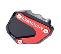 Soporte Lateral para Pie De Pata Cabra CNC Placa Almohadilla Extensión para BMW R1200R R 1200R 1200 2006-2007 2008 2014 2013 2012 2011 2009