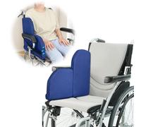 Soporte lateral para silla de ruedas, cojines laterales para personas mayores, almohadillas de cuña para silla, fijación en forma de L, acolchado para silla de ruedas, protectores laterales derechos