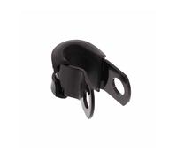 Soporte latiguillo de freno aluminio negro