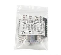 Soporte LL34 para diodos Zener de 0,5 W para desarrollo de reparación electrónica y uso educativo de 2 V a 39 V