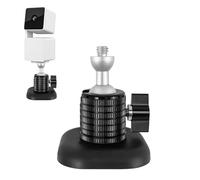 Soporte Magnético 360° para Cámaras de Seguridad - Compatible con Blink XT/XT2/XT3, Nest Outdoor, EufyCam, Wyze Cam y Más - Instalación Fácil sin Herramientas, Uso Interior/Exterior