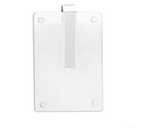 Soporte magnético acrílico para fotos con opciones de tamaño de 6 x 9 cm y 8 x 12 cm, compatible con la mayoría de los coches, diseñado para visualización de fotos personalizada (8 x 12)