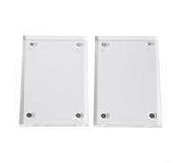Soporte magnético acrílico transparente para fotos, perfecto para ocasiones especiales y uso diario (5,5 x 8,2 cm)